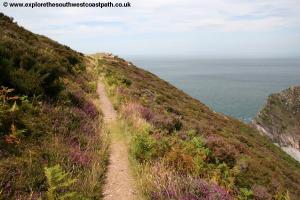 Path west from Heddon's Mouth