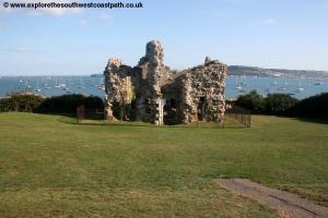 Remains of Sandsfoot Castle