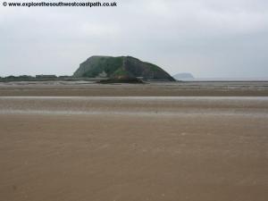 Brean down from Uphill