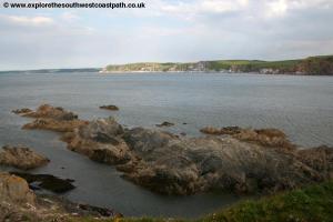 View from Burgh Island to Challaborough
