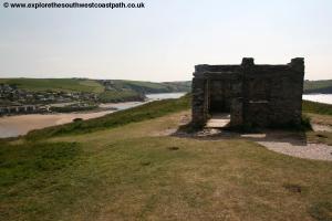 The ruined chapel on Burgh Island