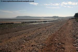 The coast west of Blue Anchor