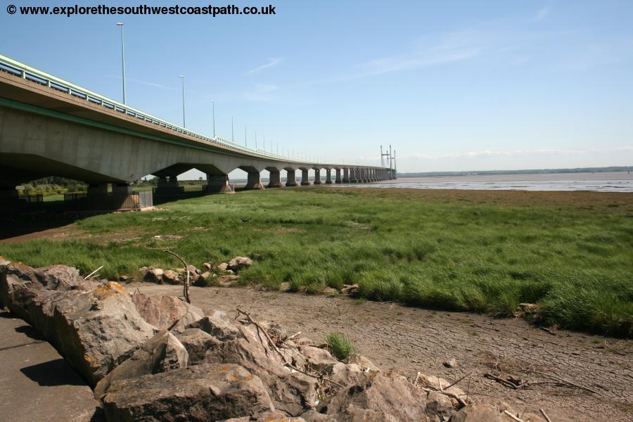 The Second Severn crossing at Caldicot