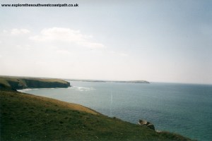 Gunver Head and Trevose Head from Stepper Point