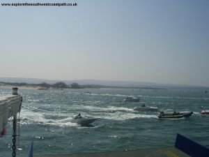 The entrance to Poole Harbour
