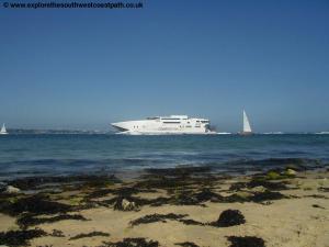A Condor Ferry approaching Poole