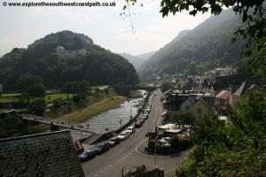View back to Lynmouth