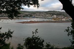 View down to Teignmouth