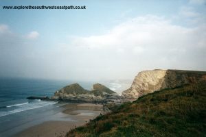 View towards Watergate Bay