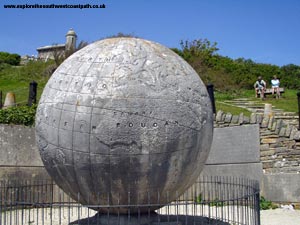 The Giant Globe at Durlston Country Park